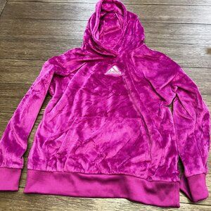 Adidas Fleece Hoodie Girls Size Large